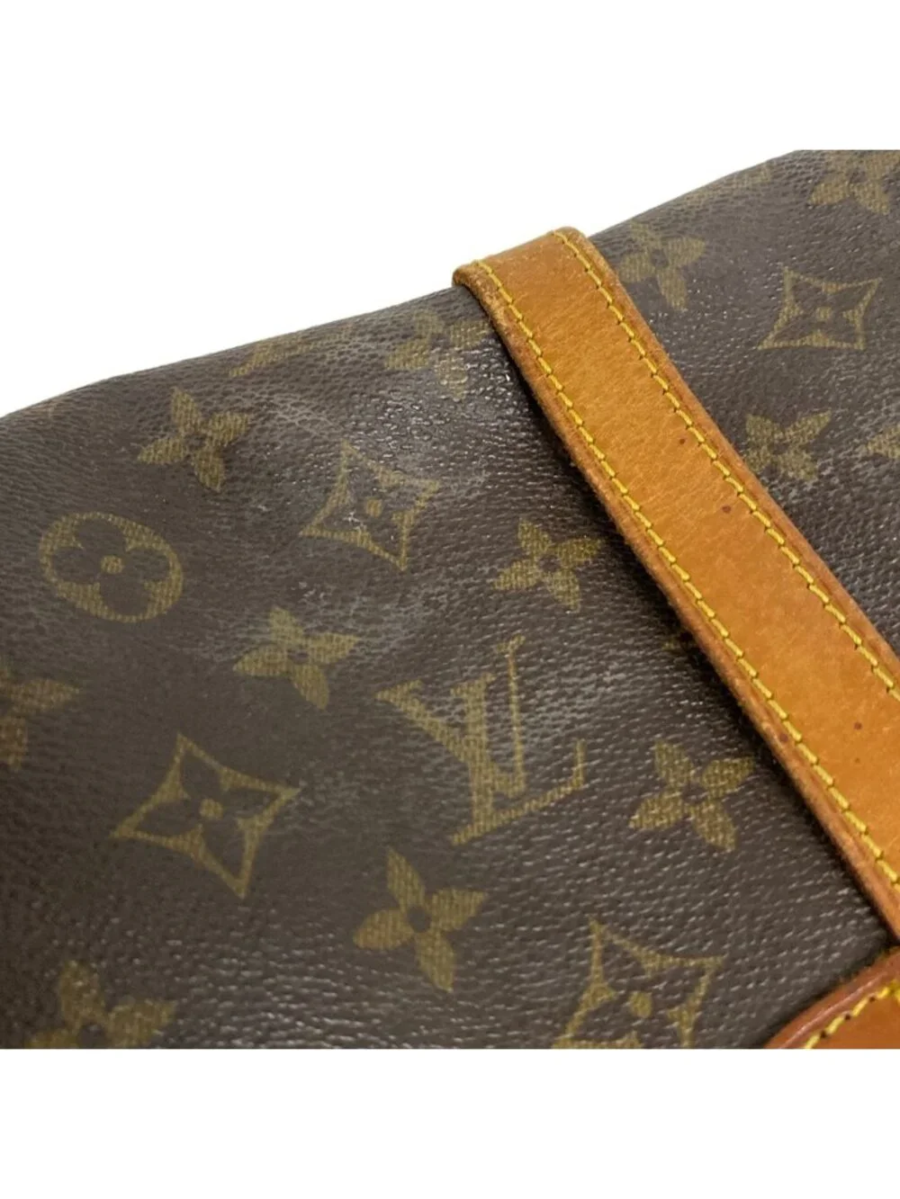 Louis Vuitton Shoulder Bag Monogram Saumur 30